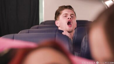 Ariel Demure – Trans Stewardess Scene | GenderXFilms