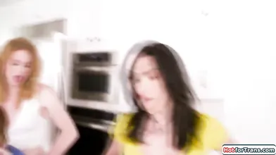 TS Erica Cherry Anals Ariel Demure While Summer Hart Sucks Cock